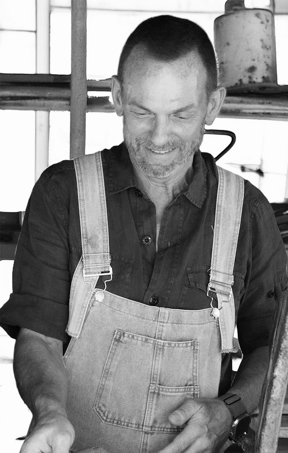 Markus bei der Arbeit