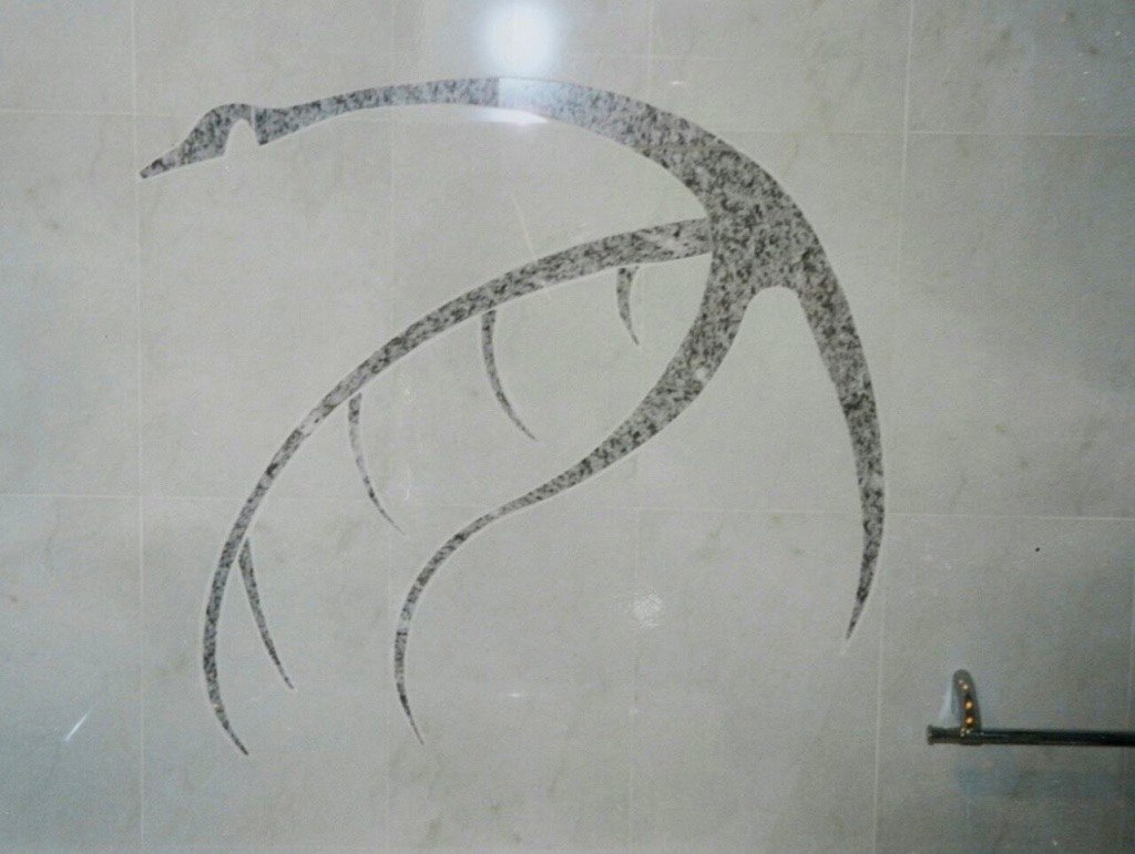 Motivbeispiel – Raum mit Mosaikelementen